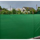 Recynet szőtt árnyékoló háló, 1,5 m x 50 m, sötétzöld 