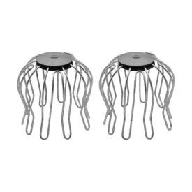 Szennyeződésgátló ereszcsatornába, 8 x 8 cm, 2 db 