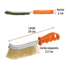 Truper drótkefe, 24 cm /CEA-10/