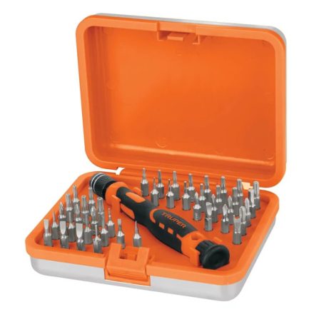 Truper műszerész csavarhúzó készlet 43 db /JOY-43/