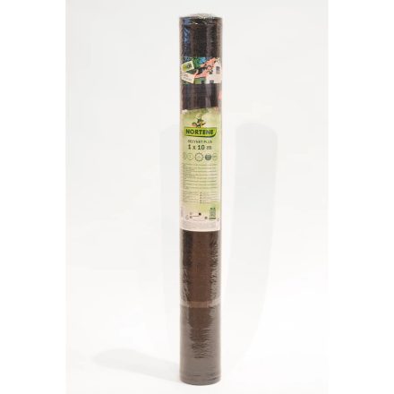 Recynet Plus szőtt árnyékoló háló gomblyukakkal, 2 m x 50 m, barna