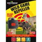 Weitech vadriasztó szarvasok, nyulak, vaddisznók távoltartására, szolár, 50 m2