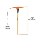 Truper csákány 2,3kg (fa nyél) /ZP-5MM/