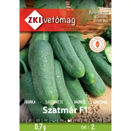 Szatmár F1 uborka vetőmag, 0,7 g
