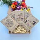 Ajándék kertészeknek-kartondobozos-5 tasak, 21g virágmag