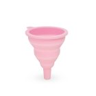 Szilikon tölcsér - rózsaszín - 10 x 8 cm 