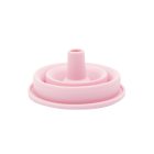Szilikon tölcsér - rózsaszín - 10 x 8 cm 