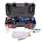 Iris Tools ITCM-100 Akkus olajozós láncfűrész 21V 15cm ágvágó szett (táska+fűrész+2akku+töltő)