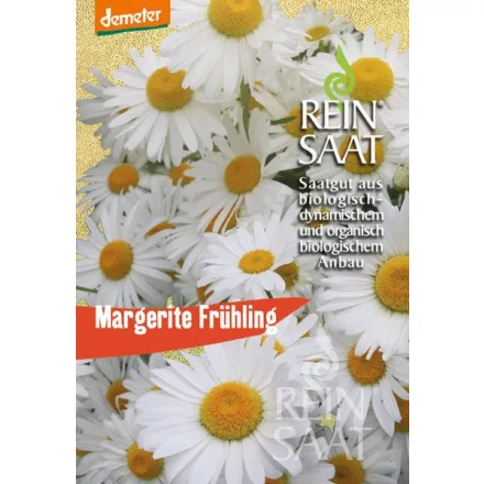 Margarute Frühling bio dinamikus margaréta vetőmag, fehér, cca 100 mag