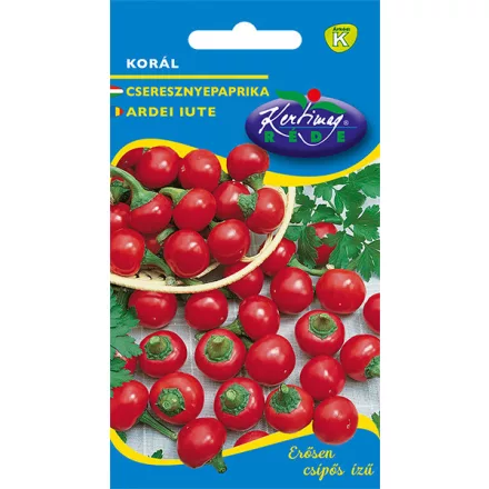 Korál cseresznyepaprika vetőmag, 0,3 g