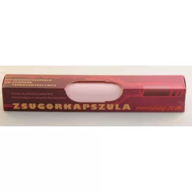 Dugó kapszula, PVC, cseresznyevirág, 20 db/cs