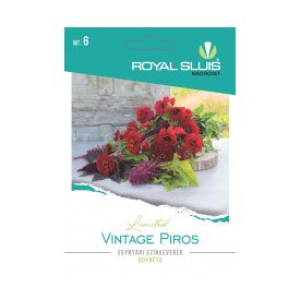 Vintage piros egynyári vetőmag színkeverék