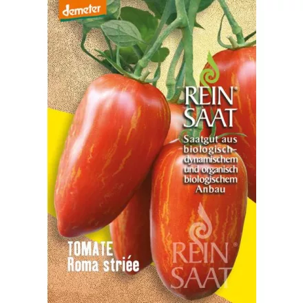 Roma Striee bio dinamikus paradicsom vetőmag, 25 szem