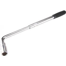   Kerékkulcs, L típusú, 1/2", 17 mm és 19 mm dugófejekkel