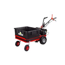   EUROSYSTEMS LDPE szállítóputtony fémlemezes platformmal  (160 liter - 100 kg) ( munkaeszköz P55 / MINIEFFE modellhez - alapgép nélkül  )