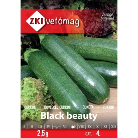 Black beauty cukkini vetőmag, 2,5g